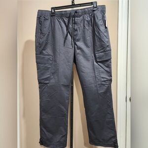 NWT Old Navy Ultimate Tech Pull-On Cargo Pants Men's Size XL (Dark Gray)